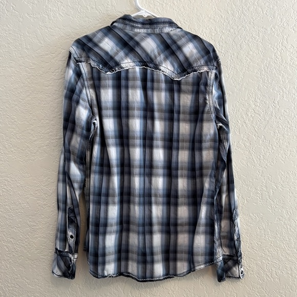BKE Men’s Button Up Flannel Shirt Size M - Picture 2 of 4